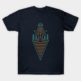 Ufo Invasion Tour to Nature 2 T-Shirt